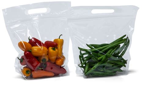 Vented Plastic Produce Bags 95 X 10 4 25 Mil