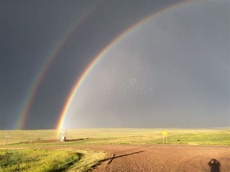 Wyoming Rainbow Stock Photo Image Of Double Weather 116841662
