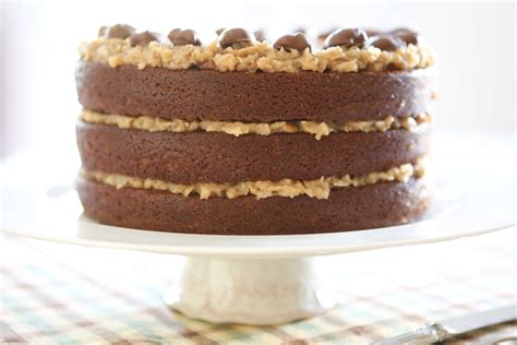 In a blender or food processor, combine pecans, sugar, chopped chocolate, cocoa powder, baking powder and baking soda, pulsing until nuts are ground. Coconut-Pecan Frosting for German Chocolate Cake - White ...