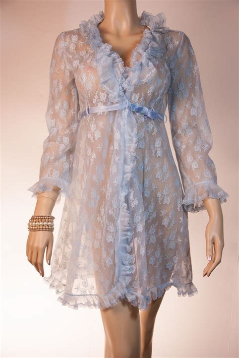 See Through Negligee 1950s See Through Nightie Negligee Peignoir Pinterest Nightgowns