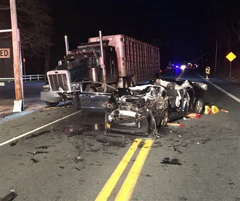 1 Seriously Injured After Head On Tractor Trailer Crash In Adamstown