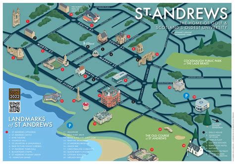 St Andrews Map St Andrews Visitor Guide