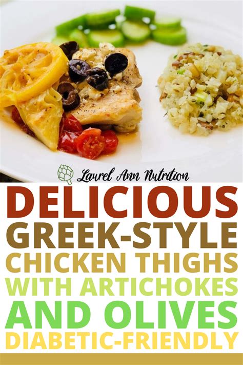 These slow cooker chicken thighs are perfectly seasoned with garlic and herbs, cooked until they easily pull from the bone! Greek Chicken Thighs in 2020 | Diabetic slow cooker ...