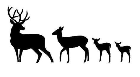 Free Baby Deer Silhouette, Download Free Baby Deer Silhouette png