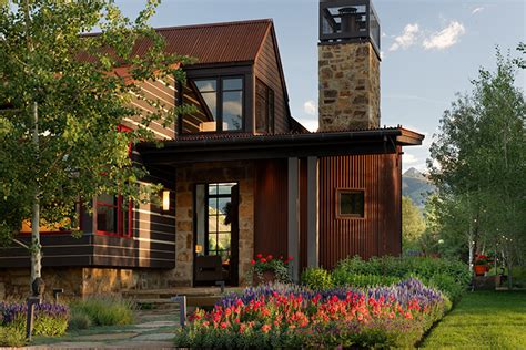 A Sustainable Mountain Home With An Exquisite Garden Colorado Homes