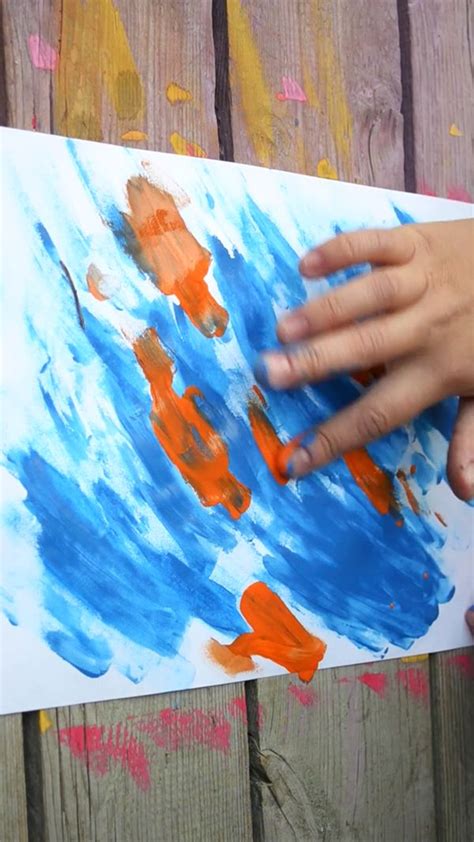 Friendship Art Projects For Toddlers ~ 40 Easy Finger Painting Ideas