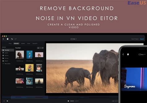Remove Background Noise With Vn Video Editor Full Tips🆕