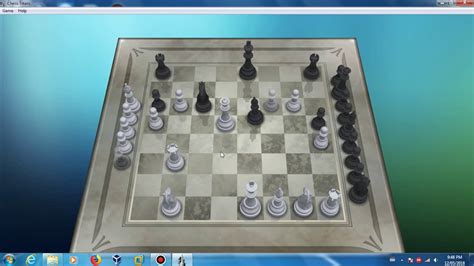 Chess Titans Windows 7 Game 1 Lets Play Youtube