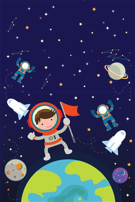 Order Kids Space Wallpaper To Create Fantastic Wall Decor In Your