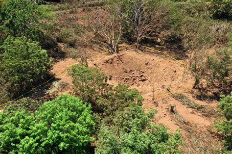 meteorite leaves house sized crater in nicaragua s capital