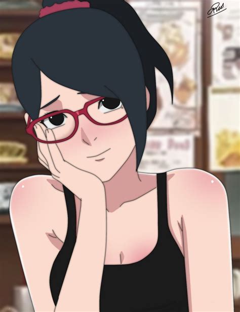 Pin De Iyan Mabrow Em Borutonaruto Sarada Uchiha Sarada Uchiha