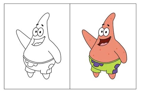 Cartoon Characters Drawing Easy Spongebob Img Abia