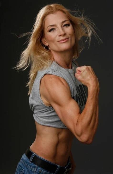 P90x Dreya Over 50 Fitness Muscular Women Body Building Women
