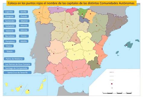 Comunidades3 Comunidades Autonomas De Espana Mapa Interactivo Mapa Images
