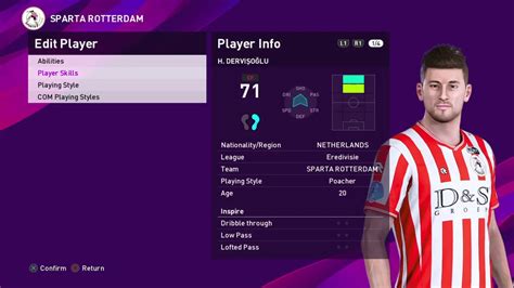 Halil dervişoğlu fm 2021 scouting profile. HALİL DERVİŞOĞLU face efotball pes 2020 sparta rotterdam ...