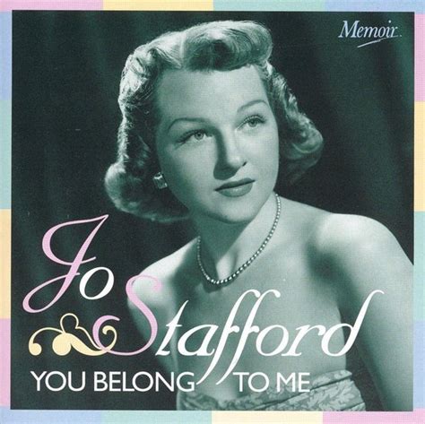 You Belong To Me Asvliving Era Jo Stafford Cd Album Muziek
