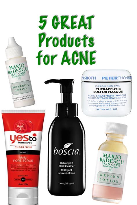 5 Great Products For Acne Skin Care Clinic Skin Care Skin Care