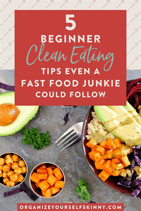 How To Start Clean Eating Organize Yourself Skinny