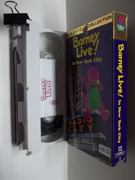 Barney Live In New York City Vhs Tapes