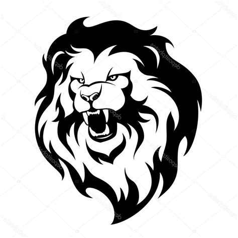 Roaring Lion Silhouette At Getdrawings Free Download
