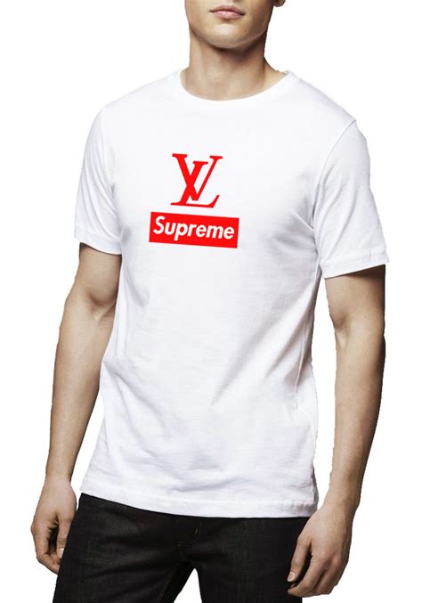 Supreme X Louis Vuitton T Shirt Ubicaciondepersonascdmxgobmx