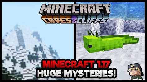 Mystery Minecraft 117 Caves And Cliffs Update Top Secrets Green