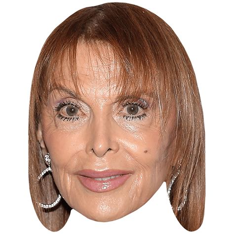 Tina Louise Make Up Maske Aus Karton Celebrity Cutouts