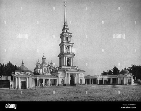 Russia St Petersburg In The 19th Century Stock Photo Alamy