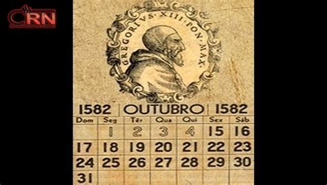 Se Implementa El Calendario Gregoriano 1582 Circuito Regional De Noticias