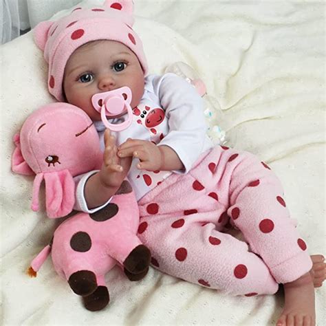 Charex Reborn Baby Dolls 22 Inches Realistic Newborn Soft