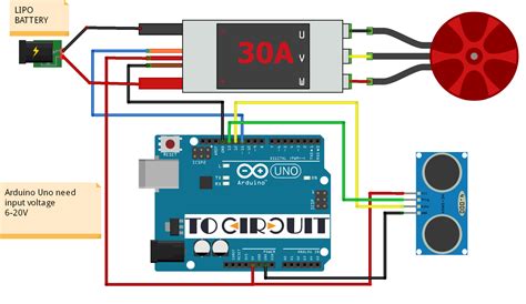 Brushless Dc Motor With Arduino To Circuit