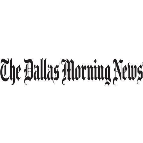 The Dallas Morning News Logo Brown Fox