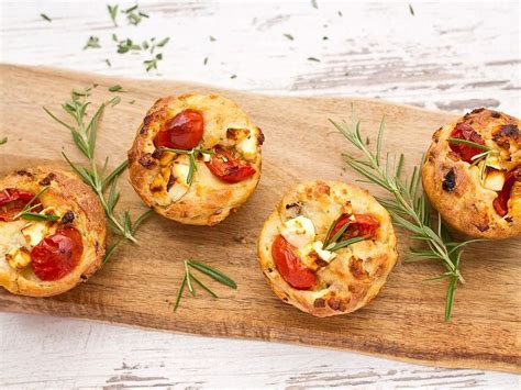 Tomaten Feta Muffins herzhaft mediterran Über 9 Bewertungen und für