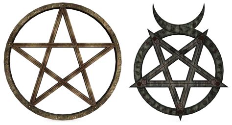 Pentacle Wicca Pentagram Altar Witchcraft Pentagram Png Download