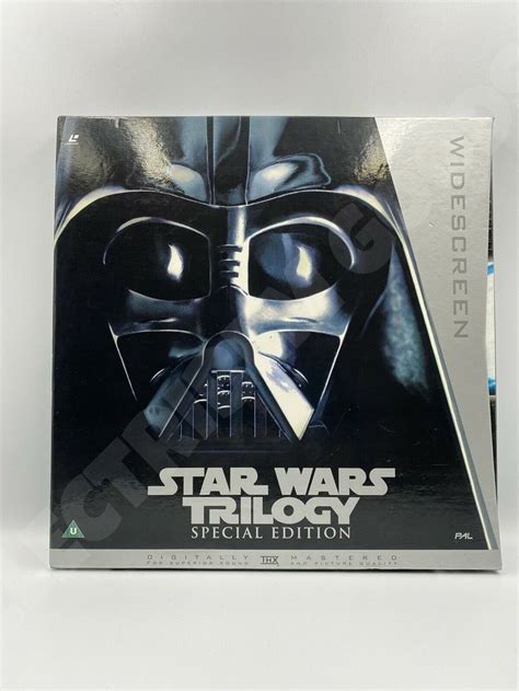 Star Wars Trilogy Special Edition Laser Disc 1st Pressing Rare Number