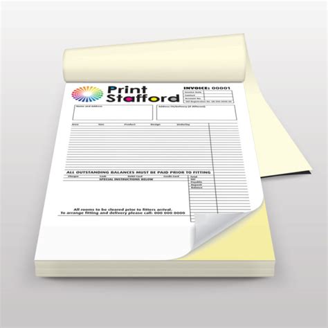 A4 Ncr Pads Duplicate Triplicate Free Delivery