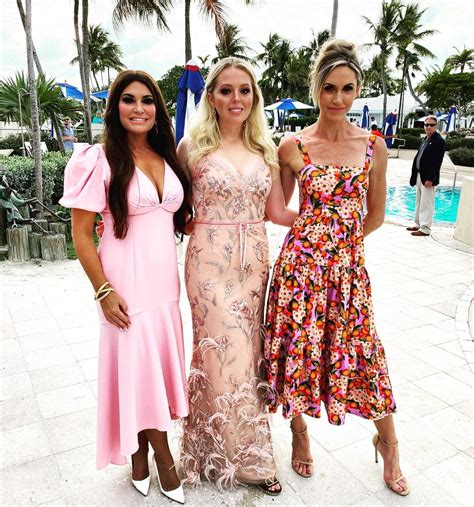 Lara And Tiffany Trump Pose By The Pool With Kimberley Guilfoyle In