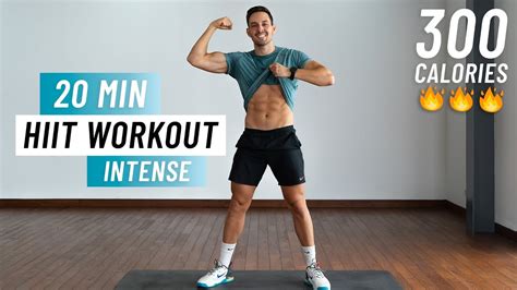Min Fat Burning Hiit Workout Full Body Cardio No Equipment No Repeat Best Health Style