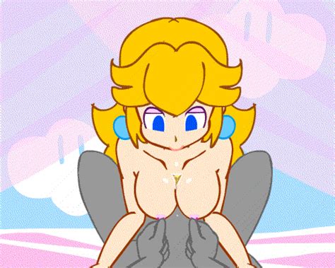 Rule 34 Animated Blonde Hair Breasts Minus8 Nintendo Paizuri Princess
