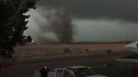 Caught On Camera Tornado Touches Down In Colorado Tuesday