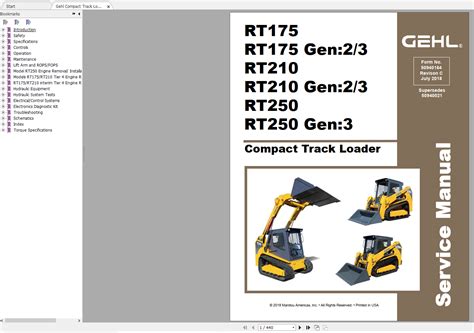 Gehl Heavy Equipment Backhoe Loader Compact Track Loader Updated 2022