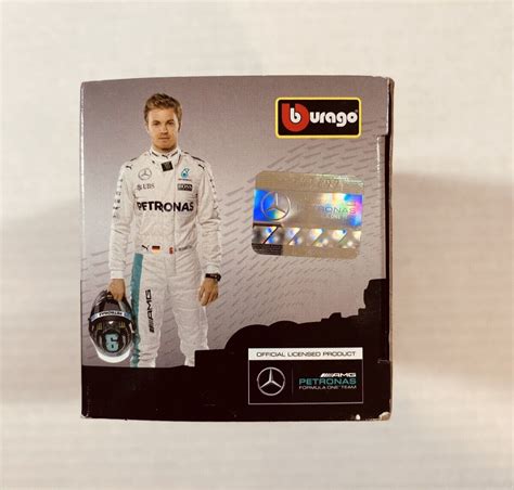 Burago Mercedes F W Hybrid Lewis Hamilton Model Ebay
