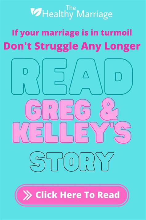 Greg And Kelley Turned Their Marriage Around Marriage Counseling Bad