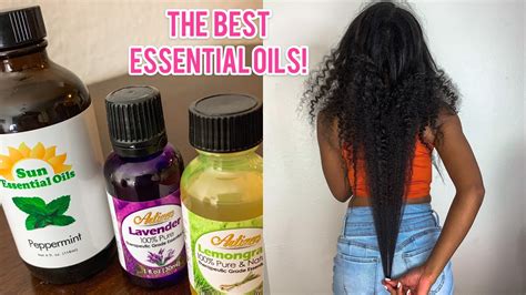 Top Essential Oils To Use For Fast Hair Growth Youtube