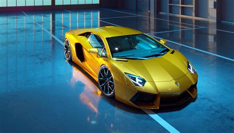 Yellow Lamborghini Wallpaper Hd Images Pictures Myweb