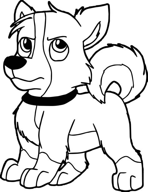 100% free coloring page of storm. Blizzard Dog Coloring Page | Wecoloringpage.com