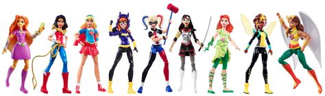 Dc Super Hero Girls Action Figure 9 Pack Dolls Amazon Canada