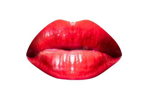 Lábios Femininos Aumento Dos Lábios Tratamento De Beleza Injeção De