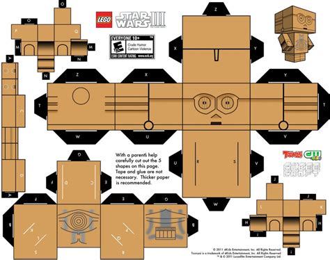 Papercraft Templates Guidance