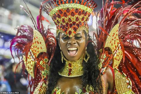 Thousands Of Dancers Take To Rio De Janeiros Famous Sambadrome For The Annual Carnival Parades